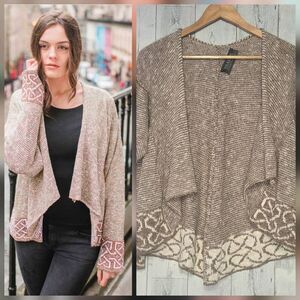 Bill Baber Montrose Waterfall Handmade Cardigan Sz. M